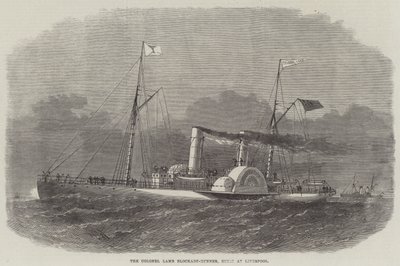 Le Colonel Lamb Blockade-Runner, construit à Liverpool - Edwin Weedon
